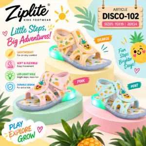 ZIPLITE -KIDS SANDAL<br>DISCO-102
