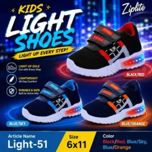 ZIPLITE -KIDS SHOES<br>LIGHT-51