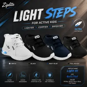 ZIPLITE -KIDS SHOES<br>LIGHT-61