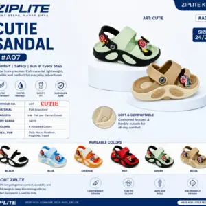 ZIPLITE -KIDS LOOSE CLOGS<br>CUTIE