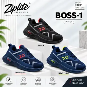 ZIPLITE -KIDS SHOES<br>BOSS-1