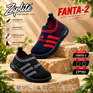 ZIPLITE -KIDS SHOES<br>FANTA-2
