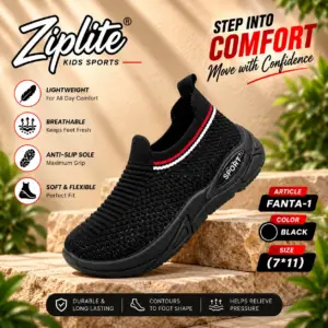 ZIPLITE -KIDS SHOES<br>FANTA-1
