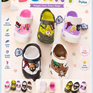 ZIPLITE -KIDS LOOSE CLOGS<br>BUNNY